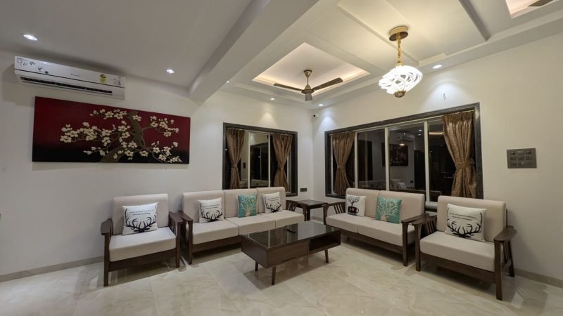Living room in a Take A Tour villa